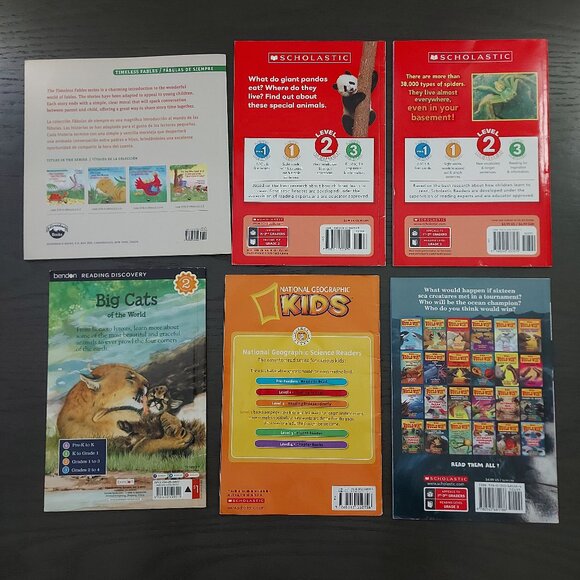 Reading Books Magazines Set of 10 Kids Boys Girls Adventure Nature Fiction - Picture 3 of 5